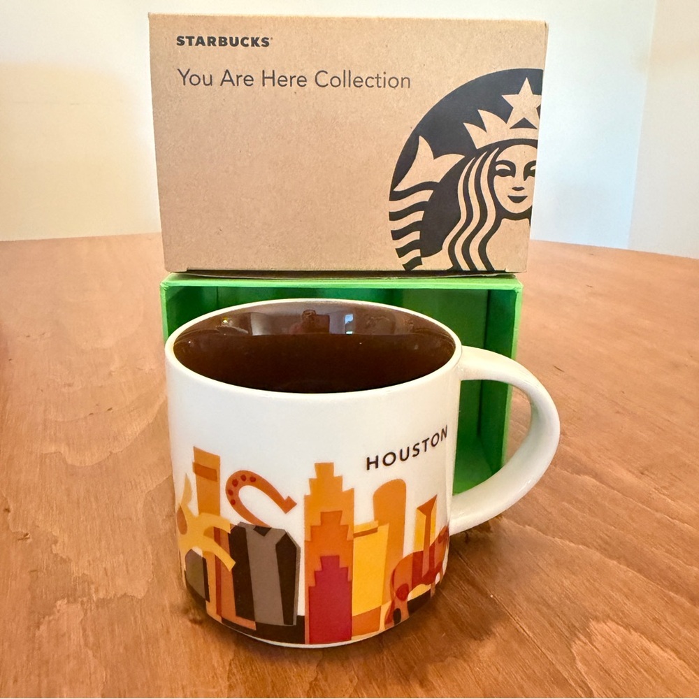 Starbucks “You Are Here”  Houston Skyline Mug